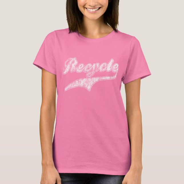 Vintager Recycle T-Shirt (Vorderseite)