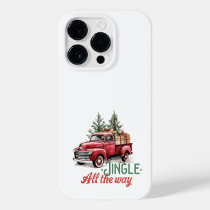 Vintager Red Lieferwagen Truck Jingle Case-Mate iPhone 14 Pro Hülle