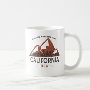 Vintager Redwood Nationalpark California Kaffeemas Kaffeetasse