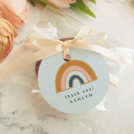 Vintager Regenbogen Geschenkanhänger