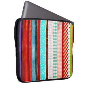 Vintager Regenbogen Laptopschutzhülle