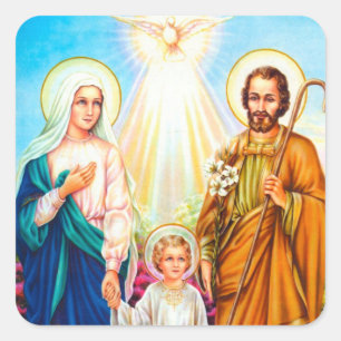 Vintager religiöser Aufkleber