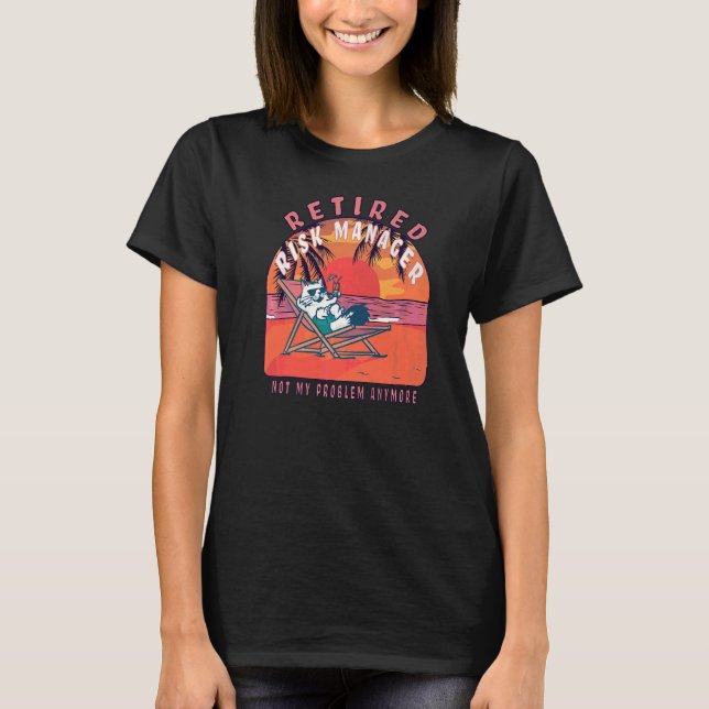 Vintager Rentabilitätsmanager T-Shirt (Vorderseite)