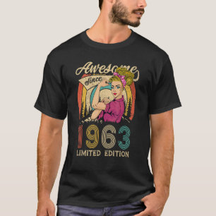 Vintager Retro 60. Geburtstag für Frauen Best of 1 T-Shirt