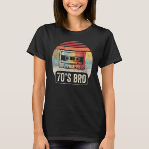 Vintager Retro 70er Bro 60er 70er Party-Rückruf T-Shirt