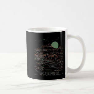 Vintager Retro Badlands Nationalpark Süd Dakota Kaffeetasse