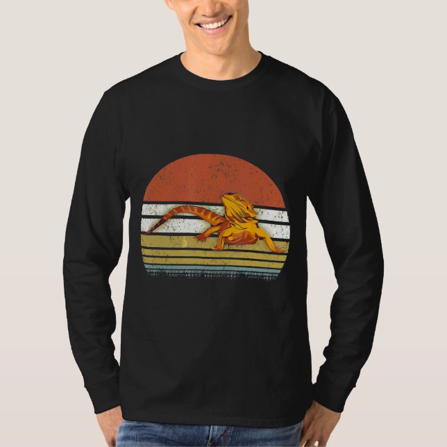 Vintager Retro-Bartentropf T-Shirt (Vorderseite)