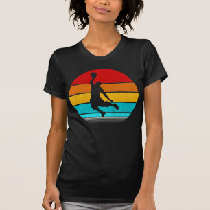 Vintager Retro-Basketball T-Shirt
