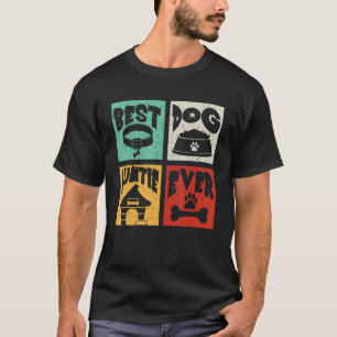 Vintager Retro Bester Hundetag je passender Besitz T-Shirt