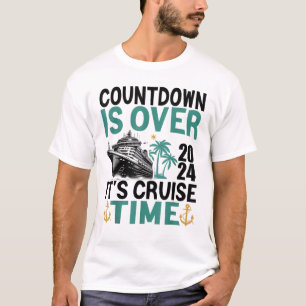 Vintager Retro-Countdown ist vorbei an der Cruise  T-Shirt