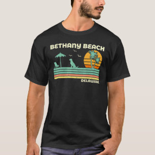 Vintager Retro Familienurlaub Delaware Bethany Bea T-Shirt