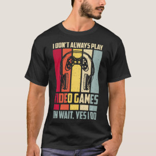 Vintager Retro-Gamer für Jungen T-Shirt