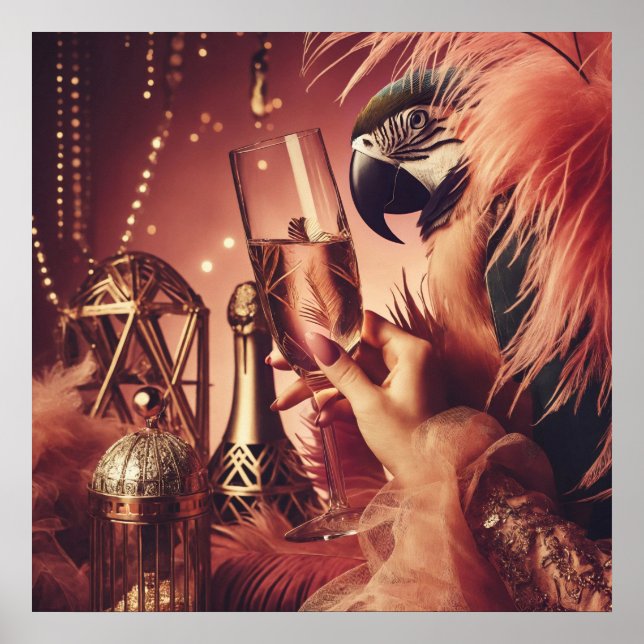 Vintager Retro-Glamour Deko Lifestyle (Vorne)