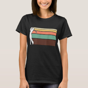 Vintager Retro-Golf T-Shirt