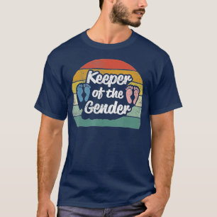 Vintager Retro-Halter der Geschlechtszugehörigkeit T-Shirt