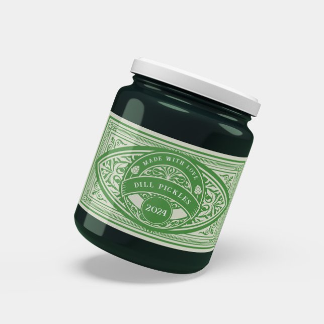 Vintager Retro-Jam-Etikett Rechteckiger Aufkleber (Von Creator hochgeladen)