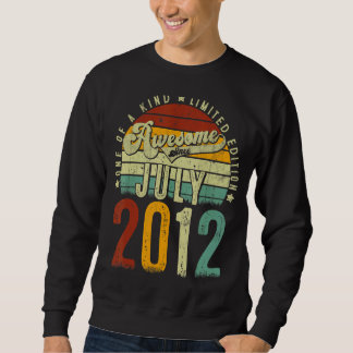 Vintager Retro-Juli 2012 Sweatshirt