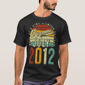 Vintager Retro-Juli 2012 T-Shirt