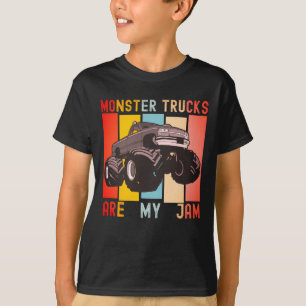 Vintager Retro - Monster Trucks sind meine Marmela T-Shirt