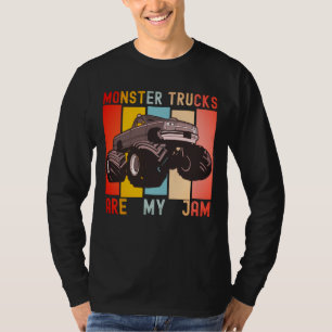 Vintager Retro - Monster Trucks sind meine Marmela T-Shirt