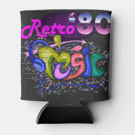 Vintager Retro-Musiklehrer Dosenkühler