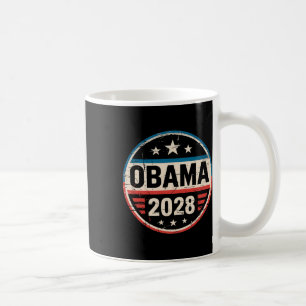 Vintager Retro Obama für Präsident 2028 T-Shirt Pr Kaffeetasse