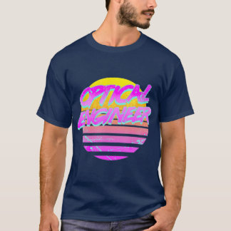 Vintager Retro-Optikingenieur T-Shirt