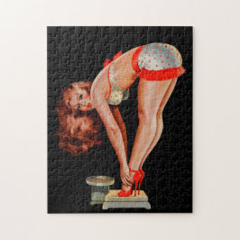 Vintager Retro Peter Driben Pinup Puzzle