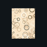 Vintager Retro-Pop Quadrate Abstrakte Art Leinwand<br><div class="desc">Vintage Retro-Pop-Plätze Abstrakt Art Wrapped Canvas</div>