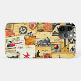 Vintager Retro Postkartenmix Case-Mate iPhone Hülle