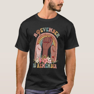 Vintager Retro-Rovember November Frauen T-Shirt