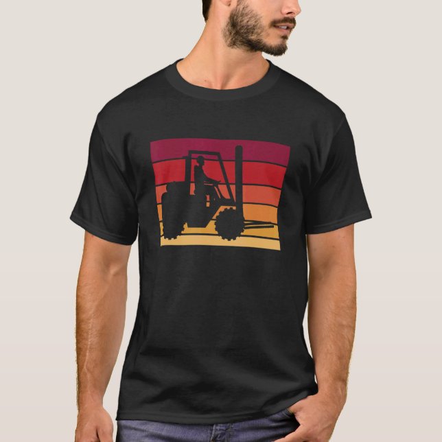 Vintager Retro-Stapler T-Shirt (Vorderseite)