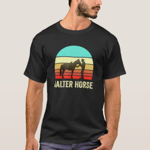 Vintager Retro-Style-Schlupfverschluss T-Shirt