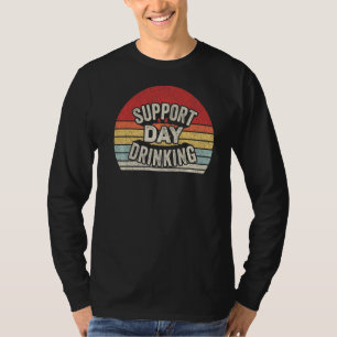 Vintager Retro Support Tag Alkoholtupfer Whiskey T-Shirt