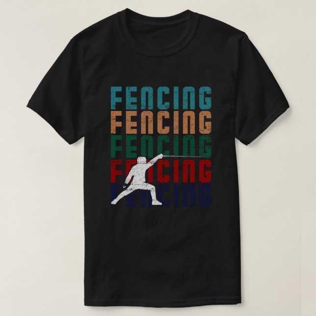 Vintager Retrodesign-Lüfter T-Shirt (Design vorne)
