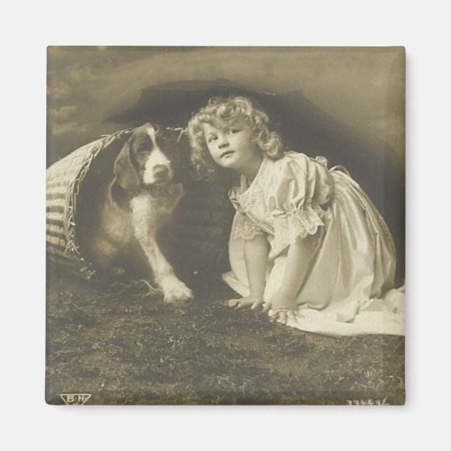 Vintager Retromagnet Magnet (Vorne)