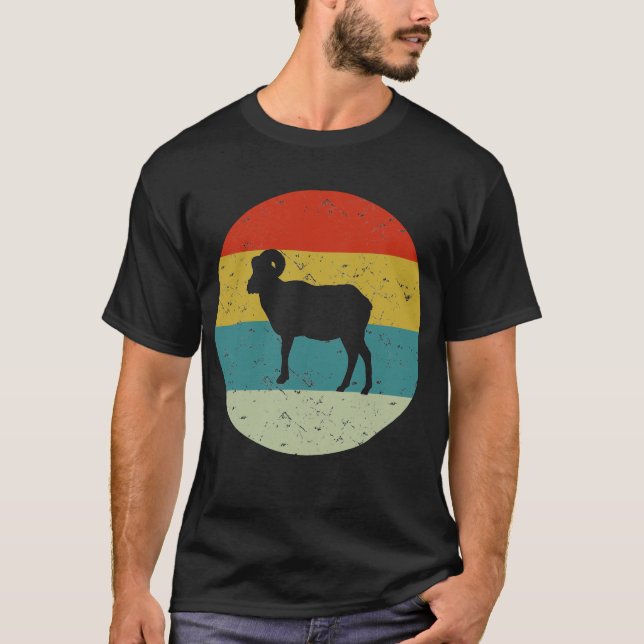 Vintager Retroram T-Shirt (Vorderseite)