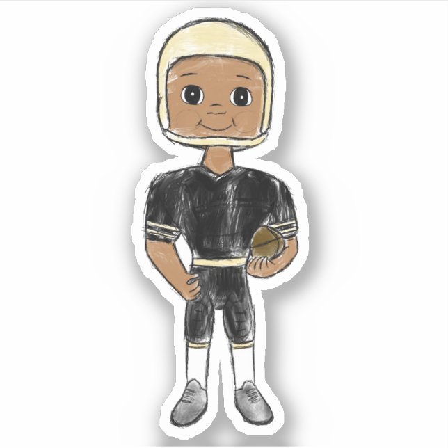 Vintager Retrospieler Aufkleber (Vorderseite)