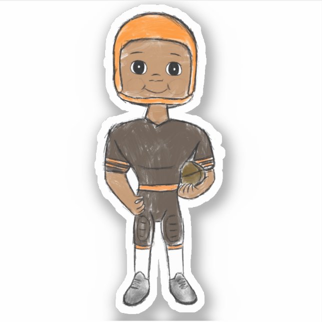 Vintager Retrospieler Aufkleber (Vorderseite)