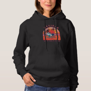 Vintager Retuschierdienst für den Regionalkontenma Hoodie