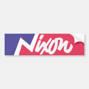 Vintager Richard- NixonAutoaufkleber 1968 Autoaufkleber