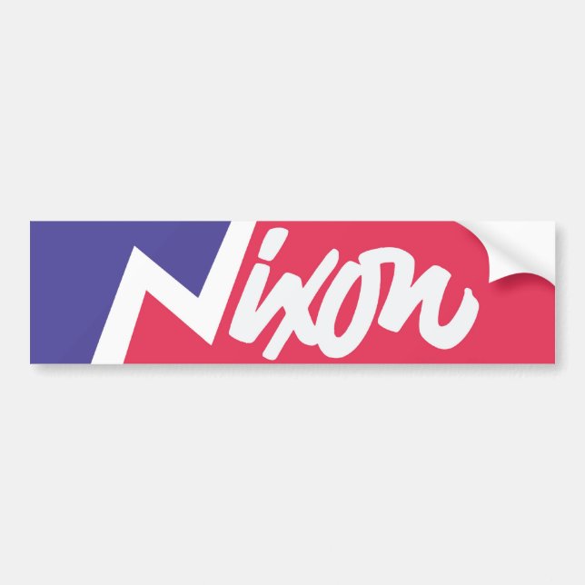 Vintager Richard- NixonAutoaufkleber 1968 Autoaufkleber (Vorne)