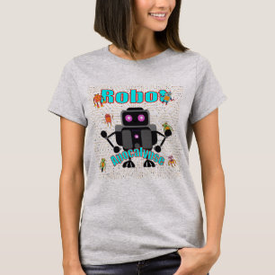 Vintager Robot Classic Funny attackiert von Cutene T-Shirt