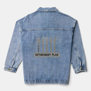 Vintager Rock and Roll - Ruhestand 2 Jeansjacke
