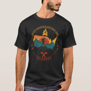 Vintager Rocky Mountain Nationalpark T-Shirt