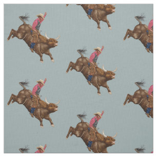 Vintager Rodeo-Cowboy Stoff