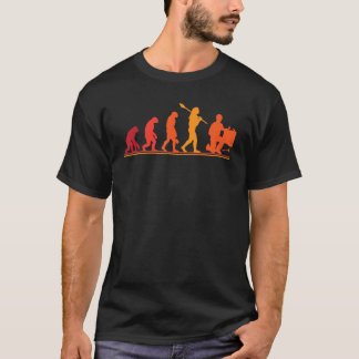 Vintager Rohrleger für die menschliche Evolution T-Shirt