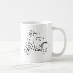 Vintager Roller Tasse