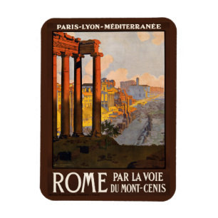 Vintager Roma-Italien-Magnet Magnet
