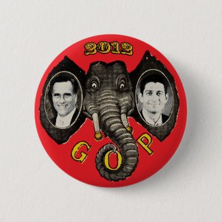 Vintager Romney Ryan 2012 Button